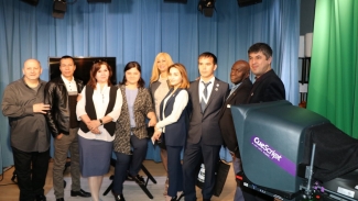 Journalists from Uzbekistan Visit QPTV